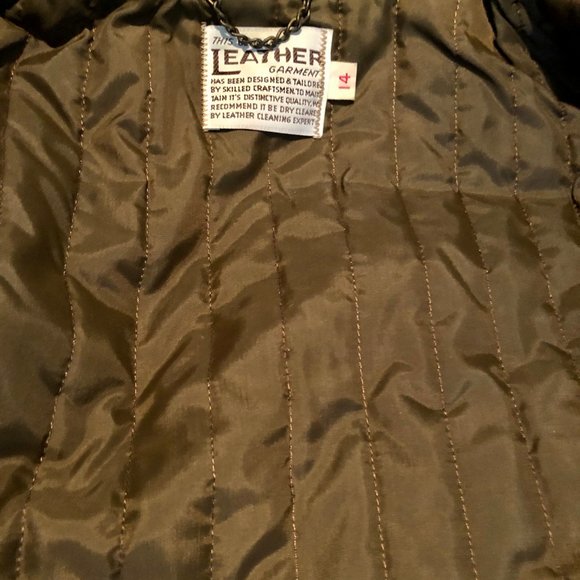 Leather Cafe Racer Jacket - Picture 3 of 4